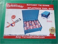 Ratchet Straps & Flat Pack Toolbox
