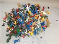 Assorted Plastic Army Men, And More