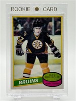 1980-81 Ray Bourque Rookie OPC Hockey Card