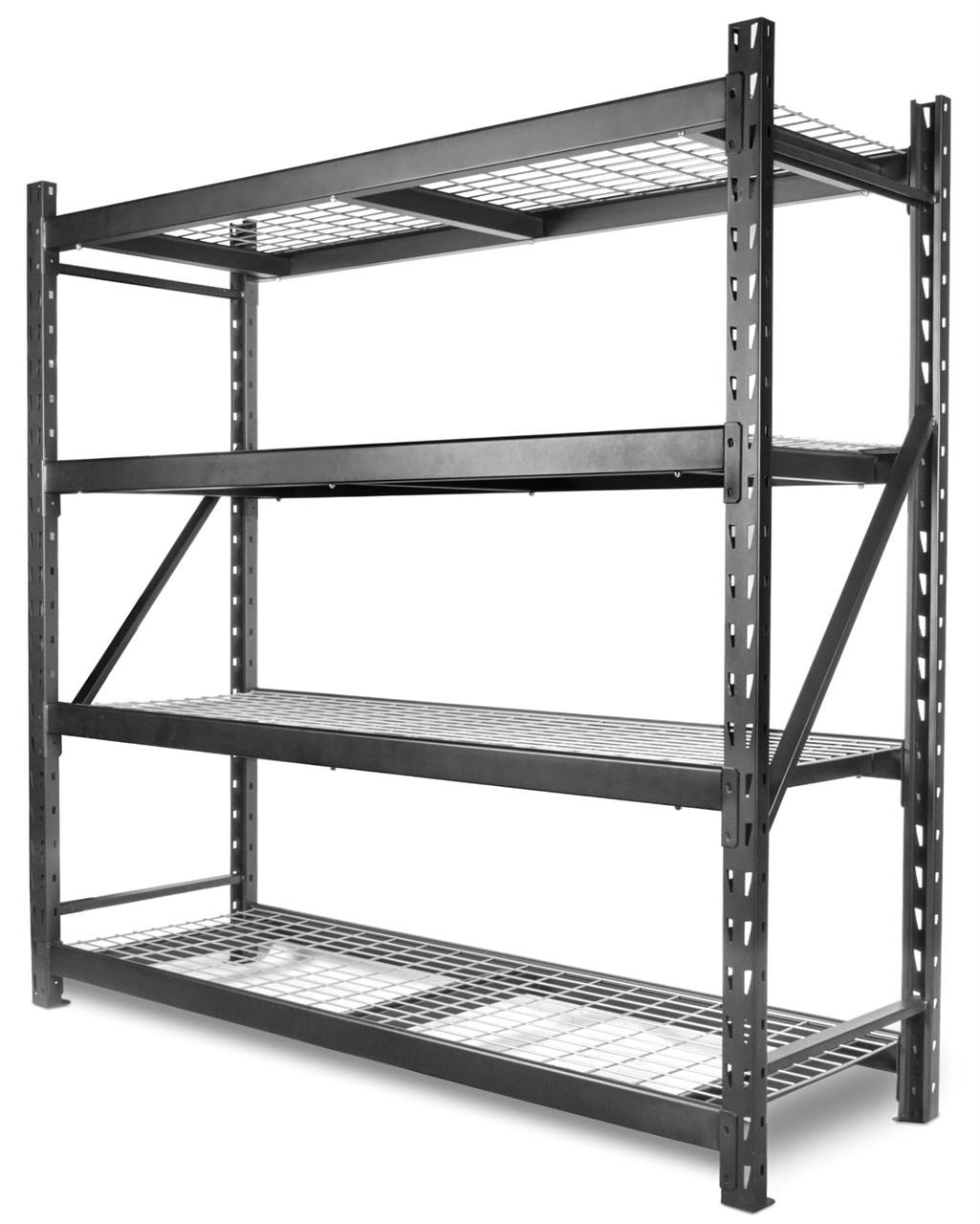 WEN 4-Tier Utility Shelving Unit  77x24x72