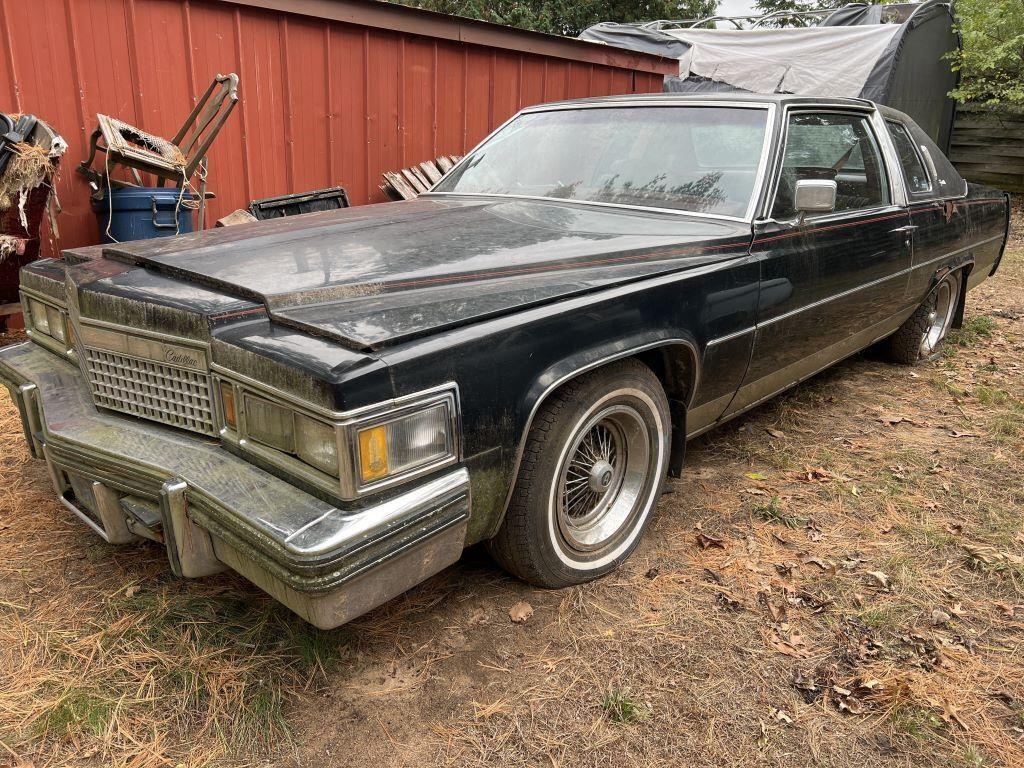 1979 Cadillac Coupe de Ville has keys and title