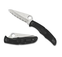 Spyderco Black Serrated Pacific Salt 2 Knife