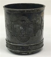 James W. Tufts Silver Plate Mug
