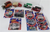 Diecast vehicles that include Nascar cars in