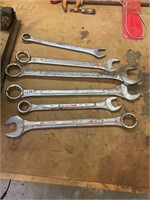 6- Large wrenches- sizes in pics