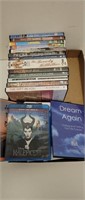 Lot of DVD movies including Disney Maleficent and