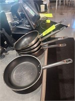 10" SS FRYING PANS