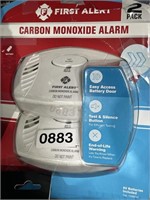 FIRST ALERT CARBON MONOXIDE ALARM RETAIL $80