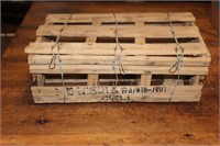 Wooden chicken Box/  Egg Crate