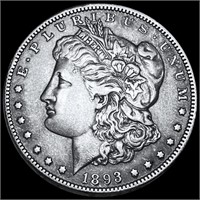 1893-O Morgan Silver Dollar NEARLY UNC