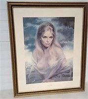 Girl Of Valdarno Print By Vinciata 27x33"