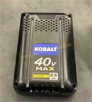 Kobalt 40V Max Li-Ion Battery