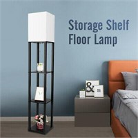 3 TIER STORAGE SHELF FLOOR LAMP CA-HW1128