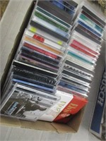 BOX LOT OF CD'S