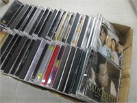 BOX LOT OF 45 CD'S