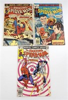 (3) VINTAGE THE AMAZING SPIDER-MAN