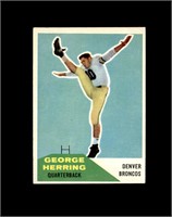 1960 Fleer #46 George Herring EX to EX-MT+