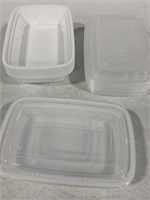 MICROWAVE SAFE CONTAINERS 9x6x2.5IN 15PC