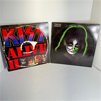 Kiss Records Vinyl (Two Records)