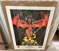 Purgatori Print Poster SIGNED 25.5 x 36 Chaos!