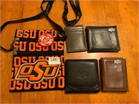 OSU Leather Wallets & Small Tote