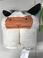 Pillowfort Lamb Hooded Blanket