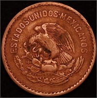 1942 MEXICO 5 CENTAVOS - Bronze Cinco Centavos!