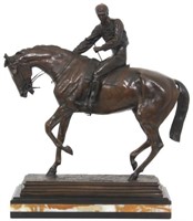 Bonheur Bronze Figural Sculpture - Le Grand Jockey