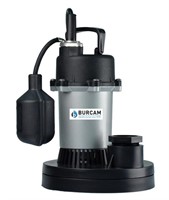 BURCAM SUMP PUMP WITH MECHANICAL SWITCH - 1/3 HP