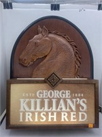 George Killian’s Irish Red Horse Light Up Sign -