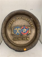 Hacker-Pschorr Brau Munchen Sign