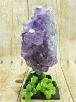 AMETHYST DISPLAY ROCK STONE LAPIDARY SPECIMEN