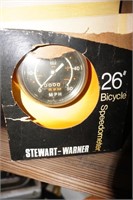 Stewart Warner Bicycle Speedometer in Box