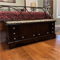 Lane Cedar Chest w/ Needlepoint Top