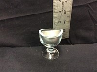 Lavoptik Clear Glass Eye Wash Cup w/ Alum Insert