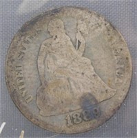 1889 Liberty Seated Dime, G.