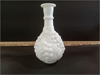 Vintage Imperial White Milk Glass Decanter