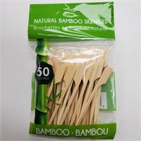 Bamboo Skewers, 6" - 50pk x6