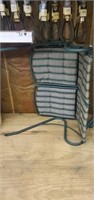 42 inch wide metal swing, with cushions, and