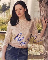 Rose McGowan signed photo