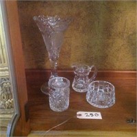 4 piece glassware