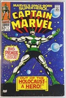 Captain Marvel #1 1968 Key Marvel Comic Book