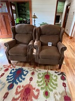 2 Brown Recliners