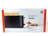 NEW Zwilling Enfinigy 4 Slot Toaster, Black