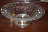 Cambridge Chantilly 12" Belted Bowl w/ Sterling