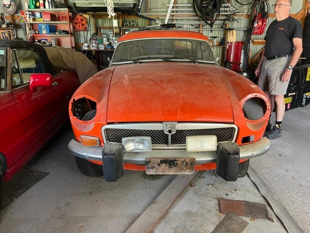 1974 MGB Convertible - 70,000m - 10%BP