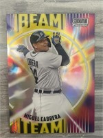 Miguel Cabrera Stadium Chrome Beam Team Insert