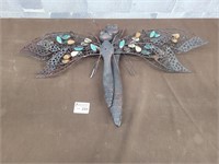 3 metal garden art butterfly
