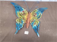 3 Metal garden art butterfly
