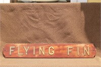 Nameboard Flying Fin